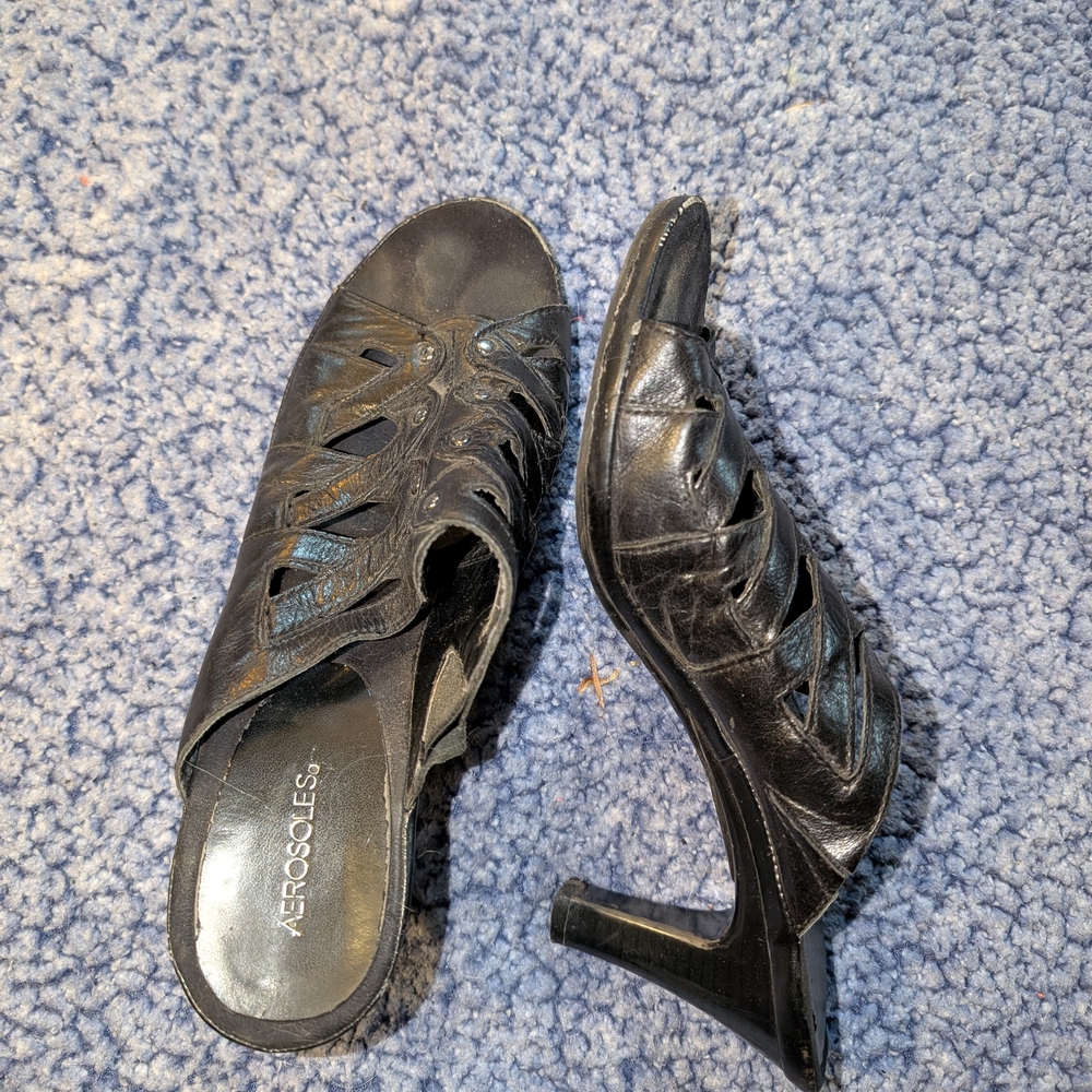 AEROSOLES Black Women's Mules